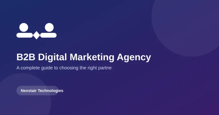 B2B Digital Marketing Agency