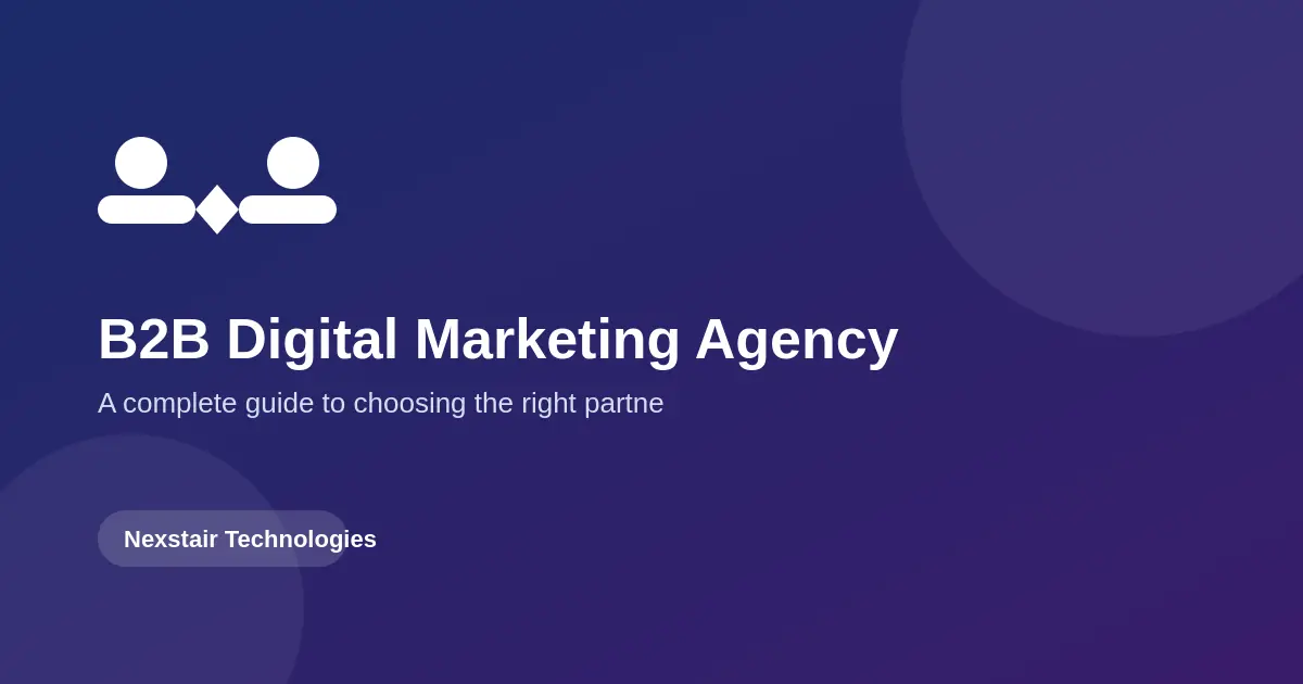B2B Digital Marketing Agency