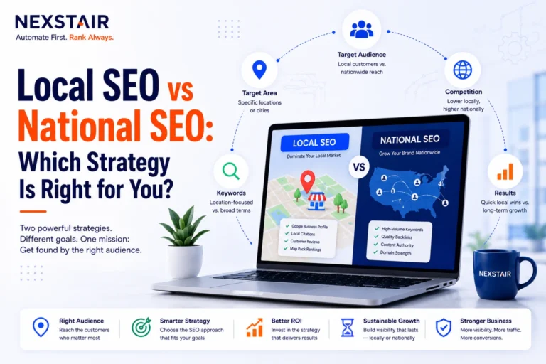 Local SEO vs National SEO