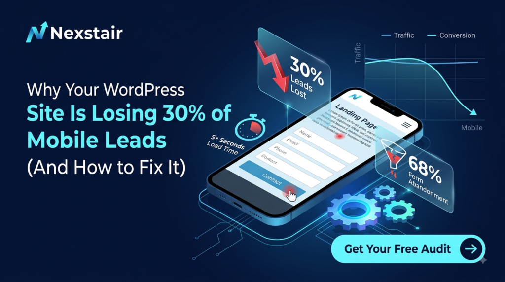Why Your WordPress Site Is Losing 30% of Mobile Leads