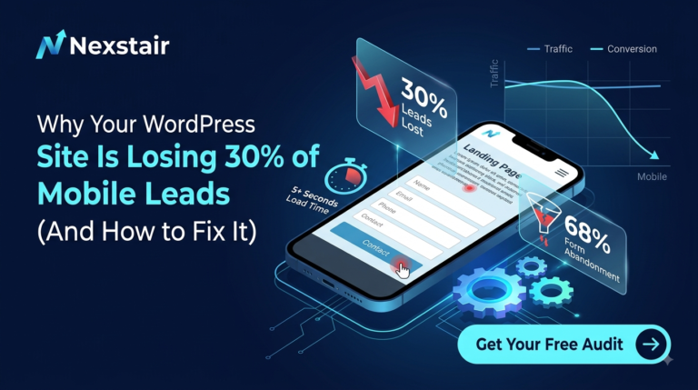 Why Your WordPress Site Is Losing 30% of Mobile Leads