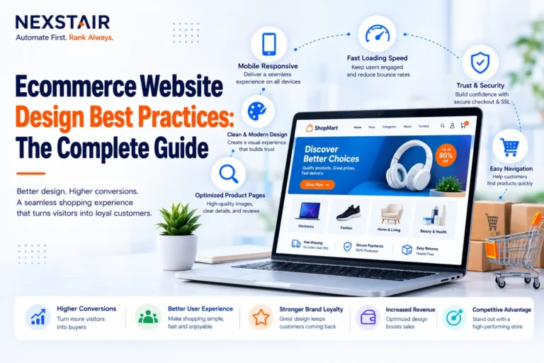 ecommerce website design best practices