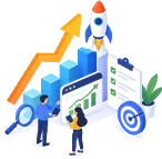 Customer target illustration