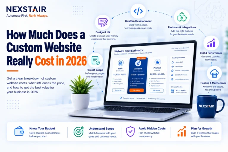 custom website cost