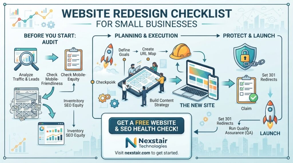 Website Redesign Checklist for Small Businesses